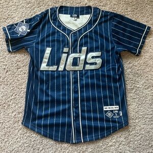 Lids Navy Pinstripe Baseball Jersey RARE